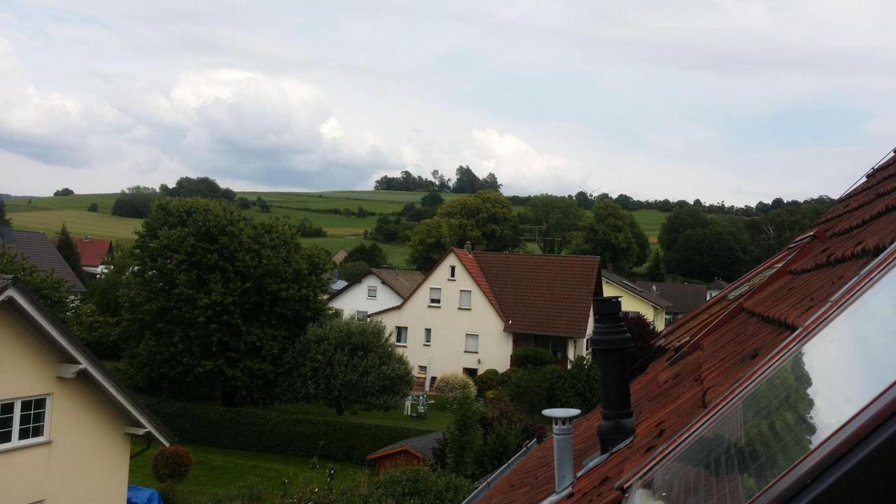 Gemunden an der Wohra Ferienwohnung-Panoramablick חדר תמונה